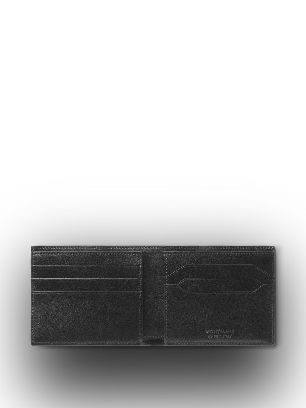 BNIB Montblanc Meisterstück Black Leather 6cc Bi-Fold Wallet - Picture 3 of 13